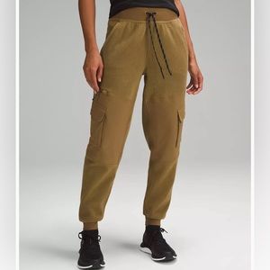 Fleece + Ripstop Cargo Hiking Fleece Joggers